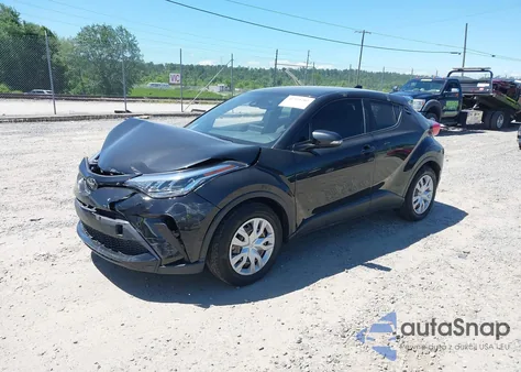2021 Toyota C-Hr Le from USA, damaged, VIN JTNKHMBX5M1110525